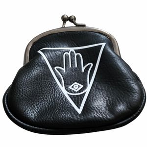 NWOT Black Hamsa Coin Purse